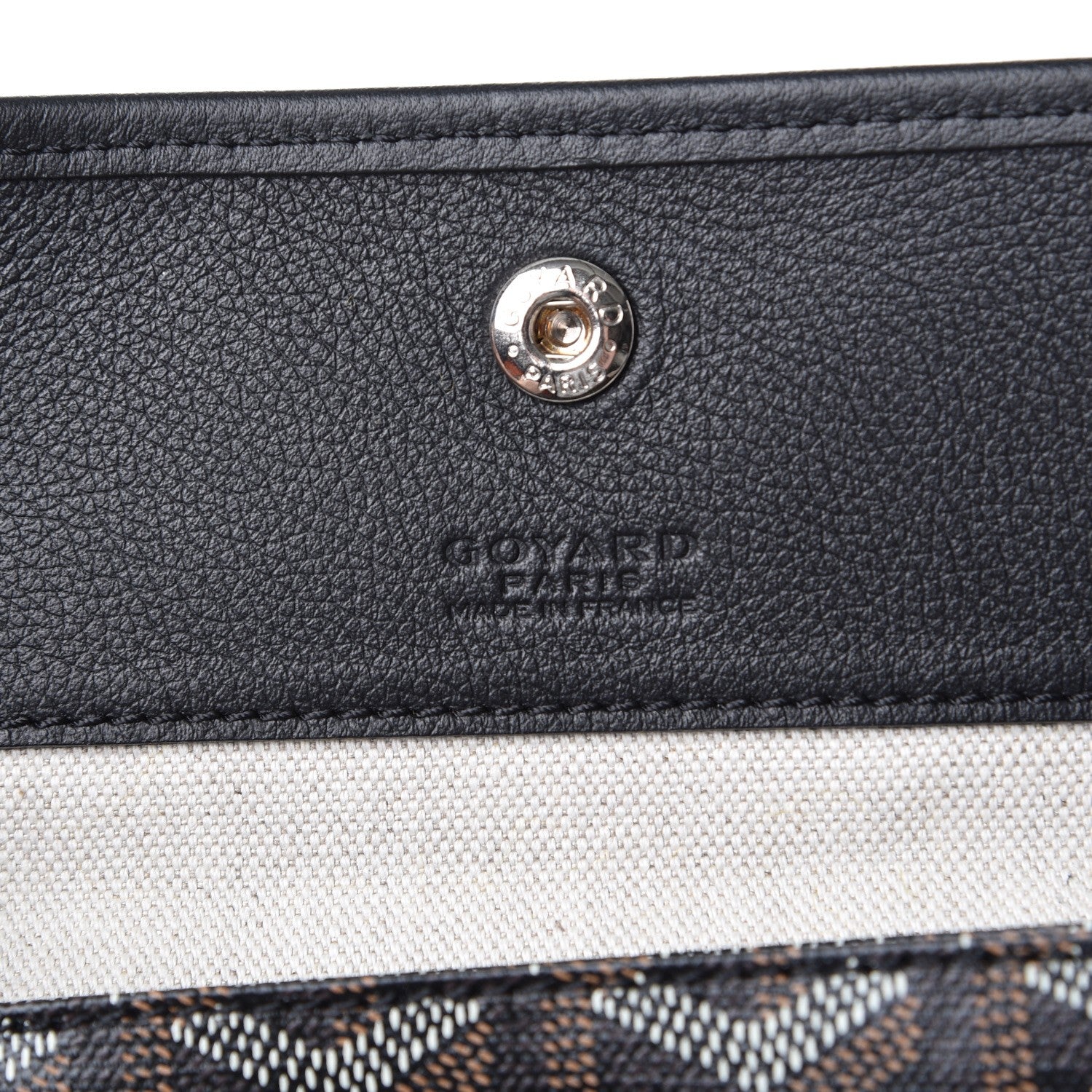 Goyard Goyardine Saint Louis PM Black 9 of 13
