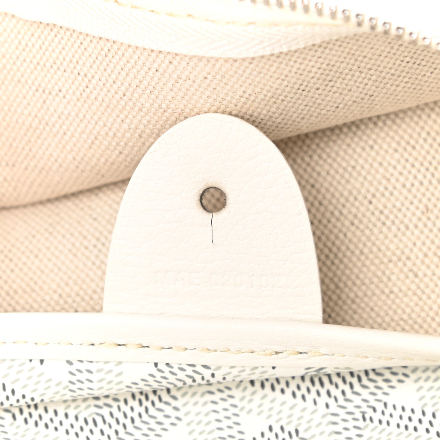 Goyardine Artois PM White