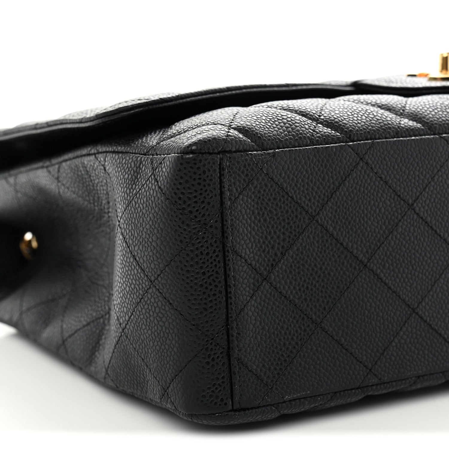 Chanel Caviar Maxi Single Flap Black 9 of 10