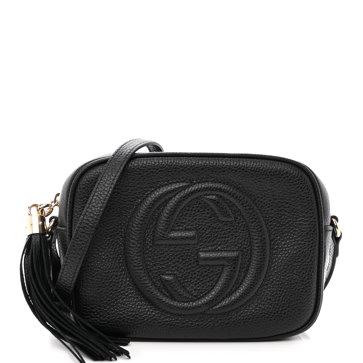 Gucci Pebbled Calfskin Small Soho Disco Bag Black 1 of 10