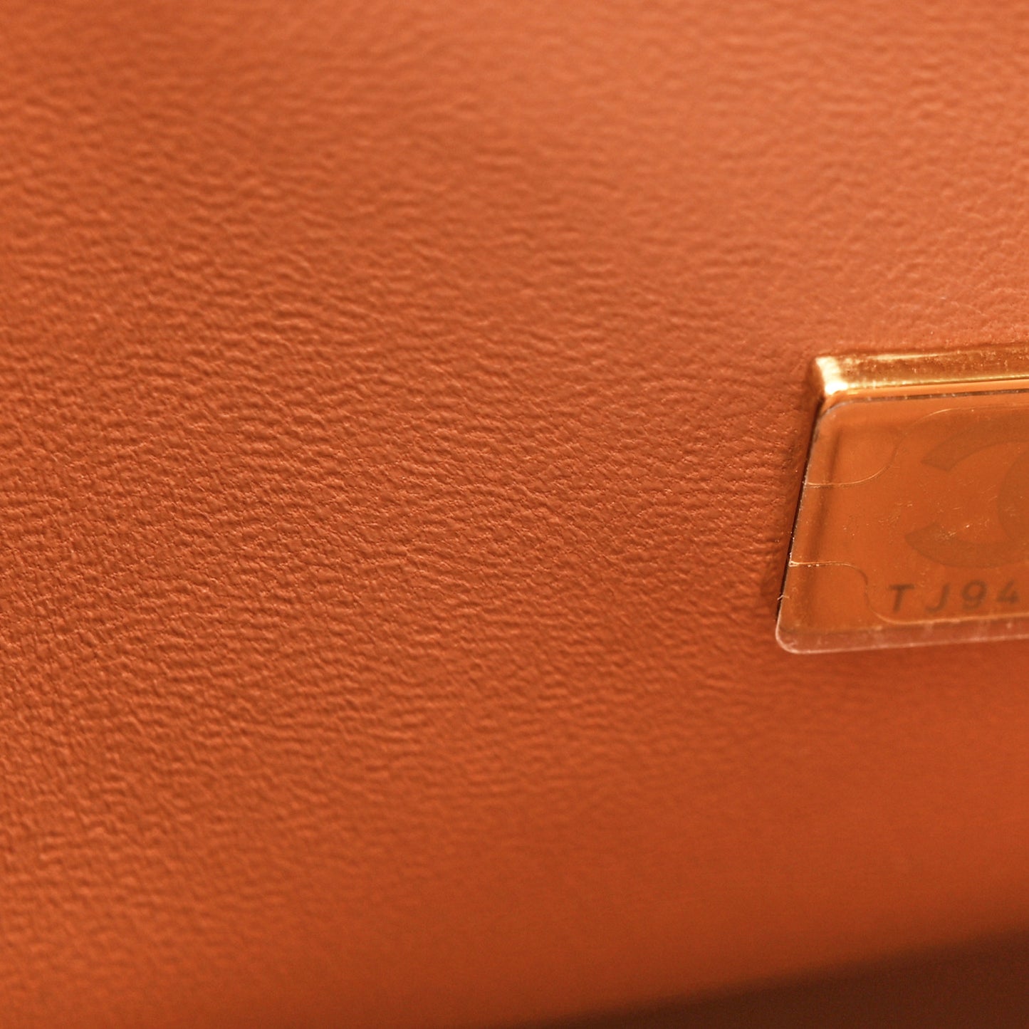 Lambskin Quilted Medium Double Flap Brown