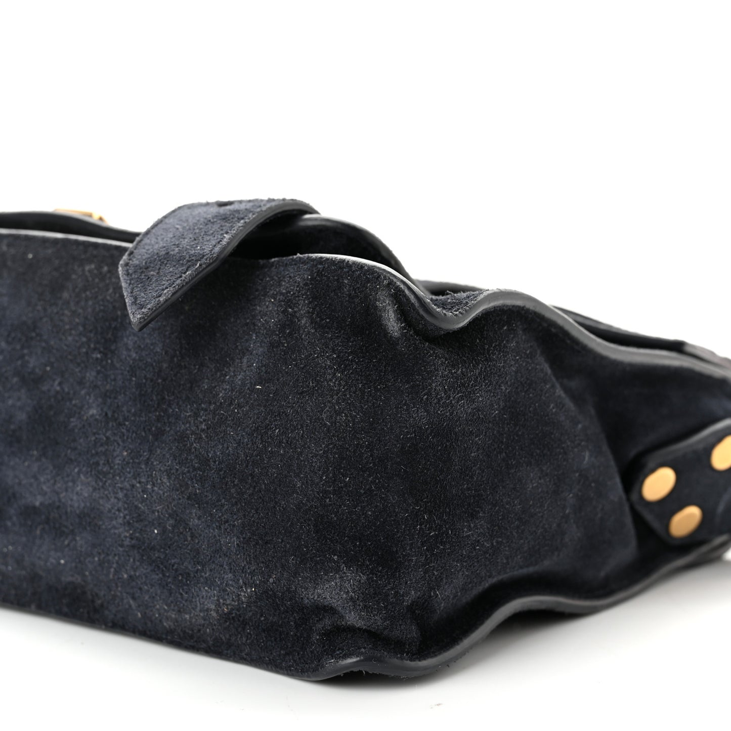Suede Tiny PS1 Satchel Midnight