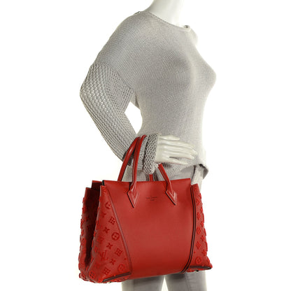 Louis Vuitton Veau Cachemire Tote W PM Paprika 9 of 14