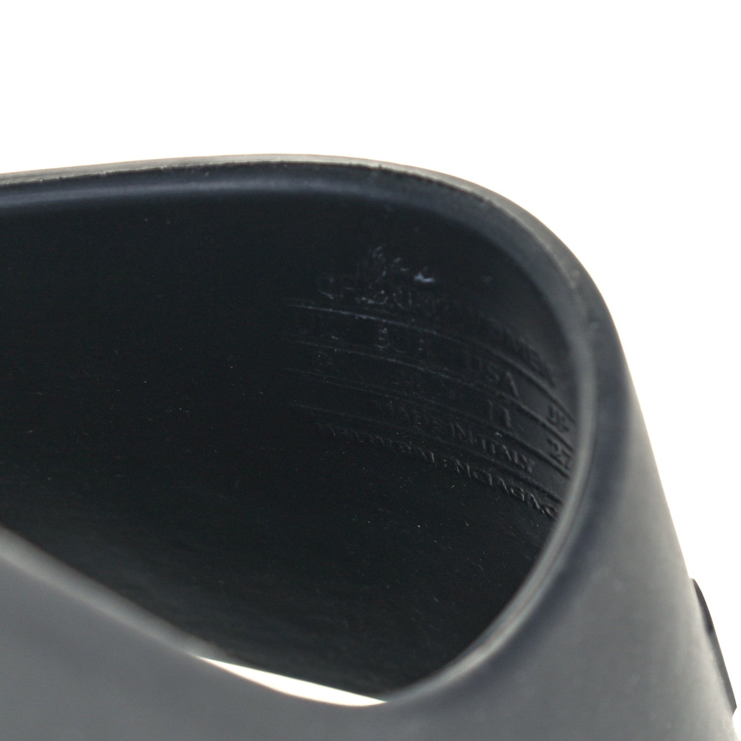 Balenciaga Rubber Chunky Platform Slide Sandals 41 Black 7 of 8