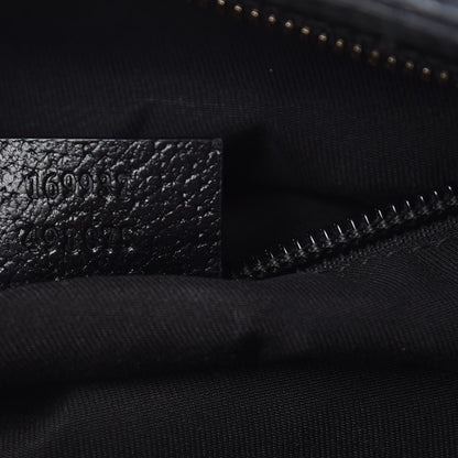 Gucci Monogram Web Medium Double Pocket Messenger Bag Black 7 of 14