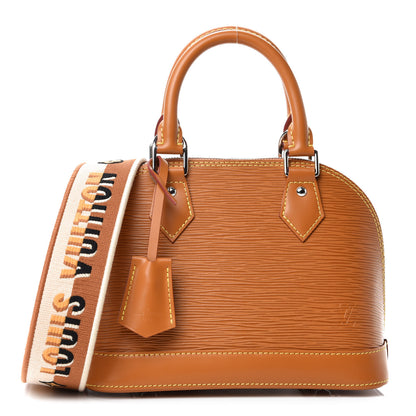 Louis Vuitton Epi Jacquard Alma BB Honey Gold 1 of 10
