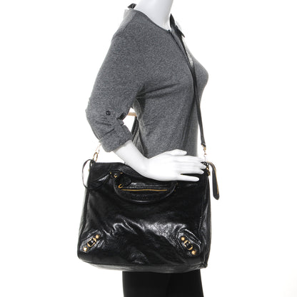 Balenciaga Agneau Giant 12 Gold Hardware Velo Black 2 of 8