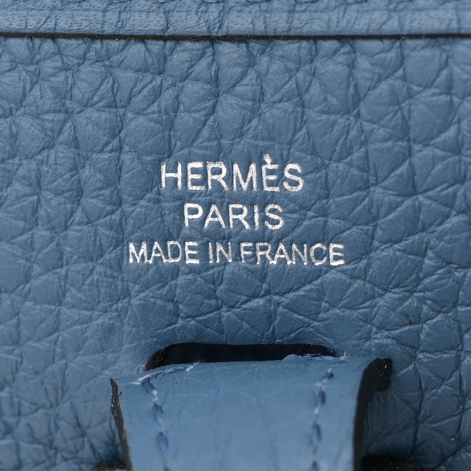 Hermes Taurillon Clemence Amazone Evelyne TPM Bleu Agate Cuivre 6 of 11