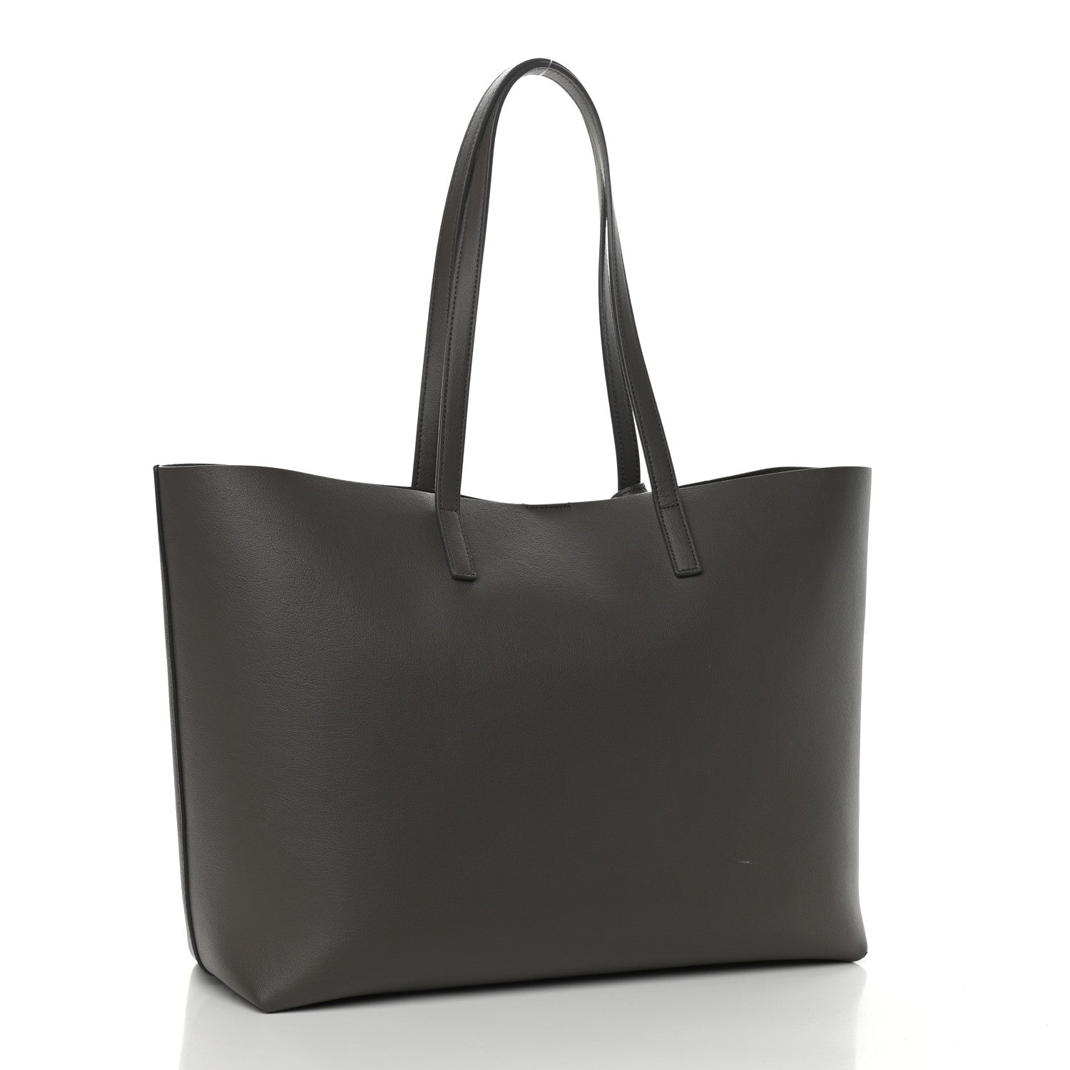 Saint Laurent Calfskin Large Shopping Tote Pebble 6 of 19
