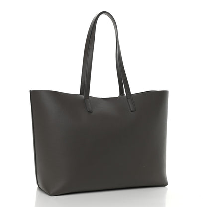 Saint Laurent Calfskin Large Shopping Tote Pebble 6 of 19
