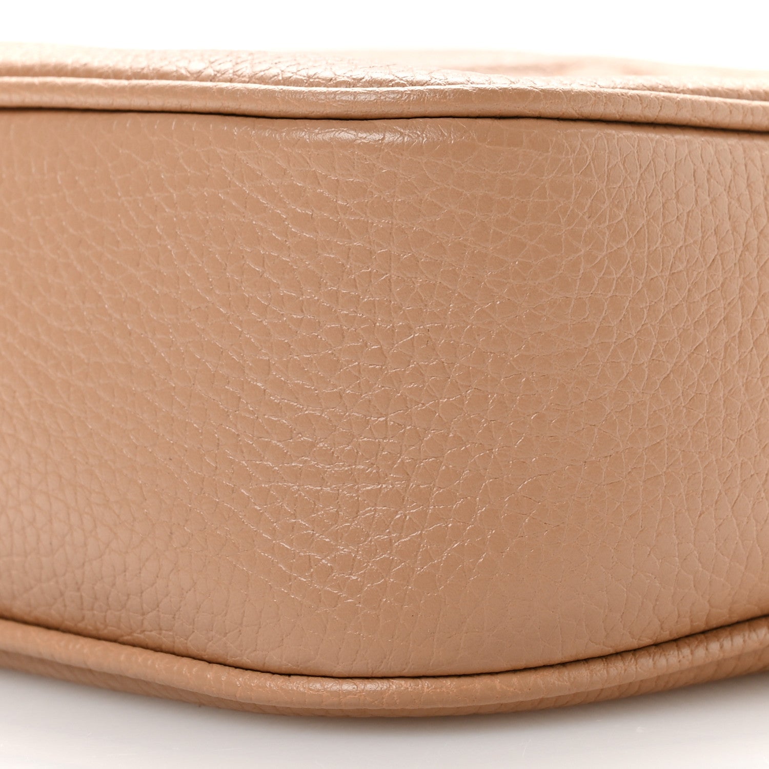 Gucci Pebbled Calfskin Small Soho Disco Bag Camelia 10 of 11