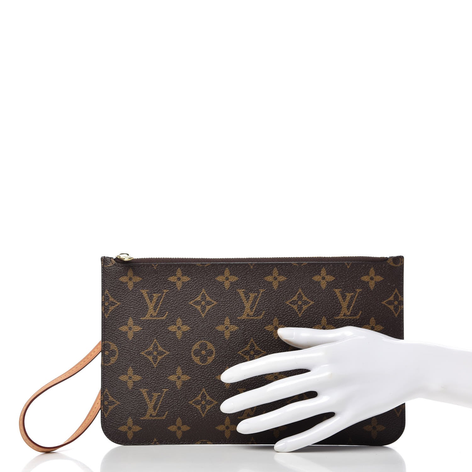 Louis Vuitton Monogram Neverfull MM GM Pochette 2 of 9