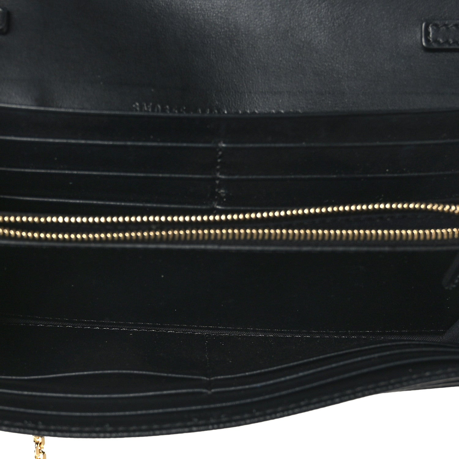 Fendi Vitello Cruise F is Fendi Continental Envelope Wallet On Chain Black 5 of 9
