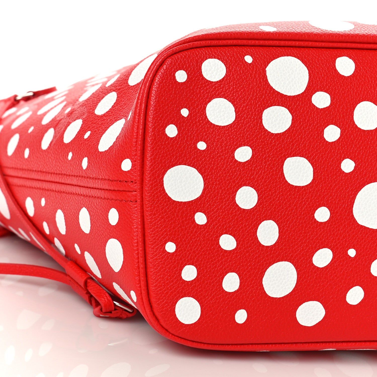 Louis Vuitton LV X YK Empreinte Infinity Dots Neverfull MM Rouge White 8 of 9