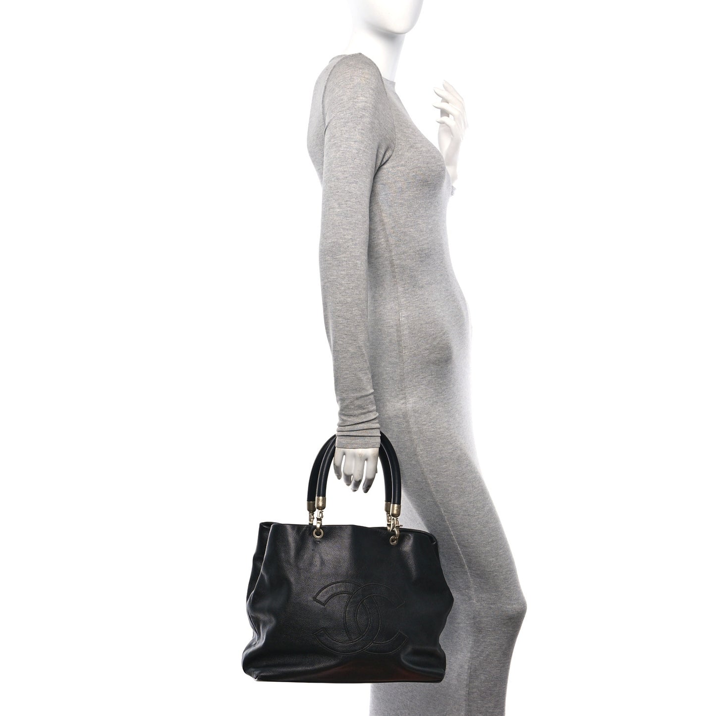 Deerskin CC Tote Black Black