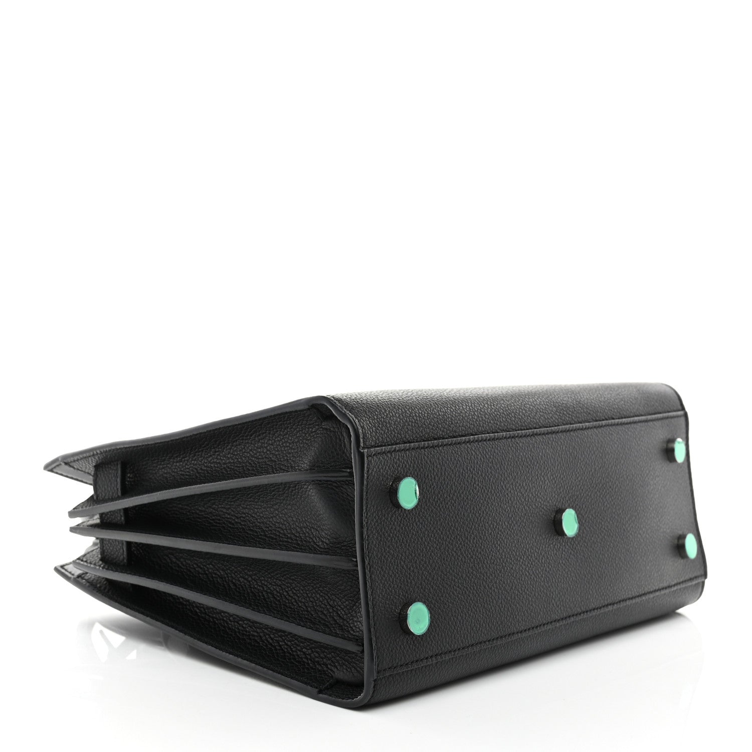Saint Laurent Grained Calfskin Baby Sac De Jour Black 5 of 10