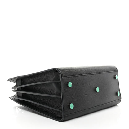 Saint Laurent Grained Calfskin Baby Sac De Jour Black 5 of 10