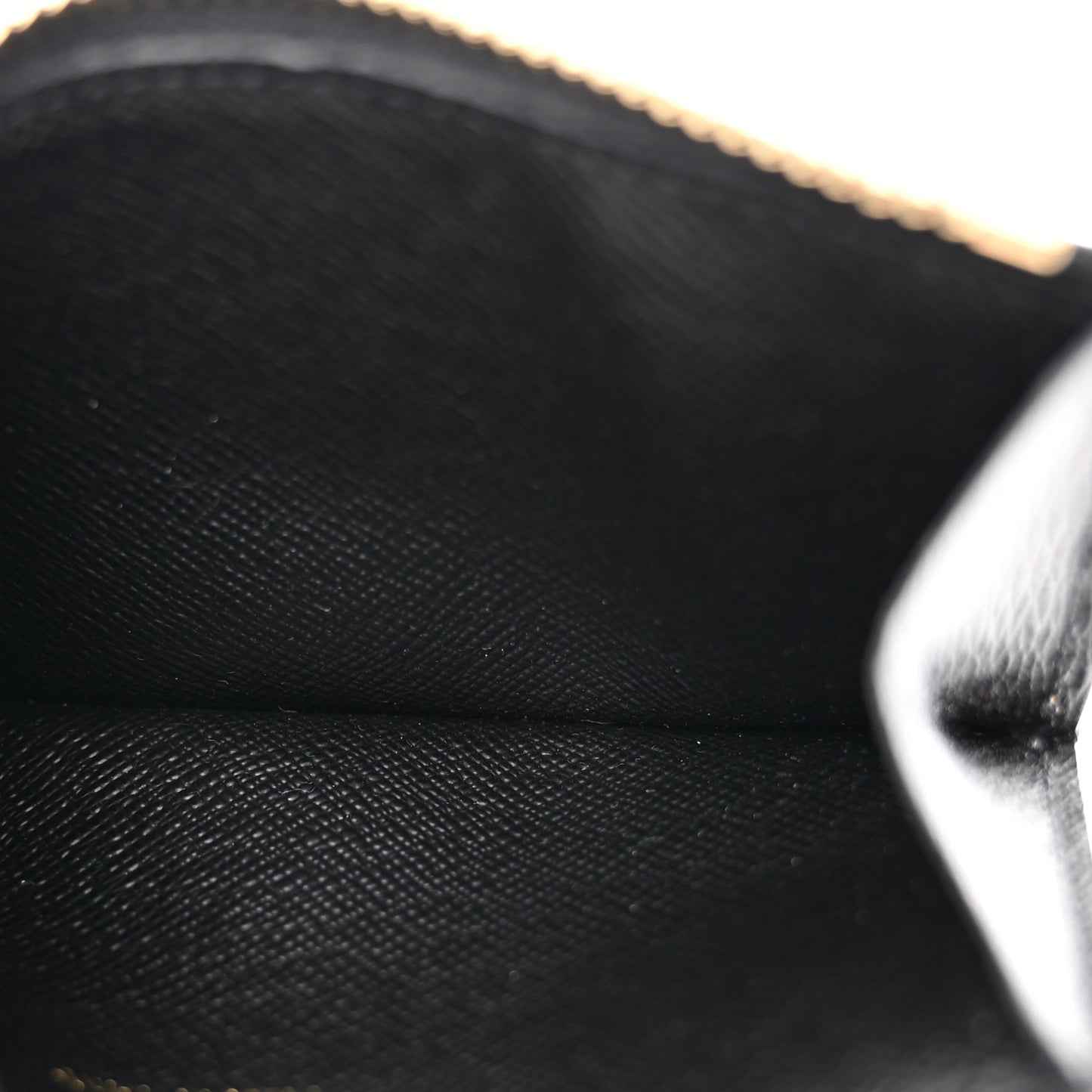 Reverse Monogram Zipped Romy Card Holder