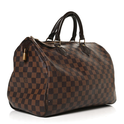 Louis Vuitton Damier Ebene Speedy 35 3 of 16
