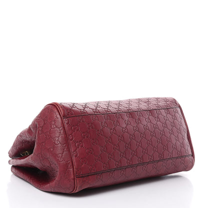 Gucci Soft Guccissima Medium Emily Shoulder Bag Classic Ruby 4 of 19