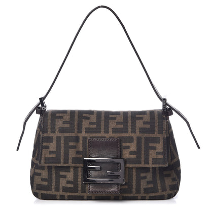 Fendi Zucca Mini Mama Baguette Tobacco 1 of 14