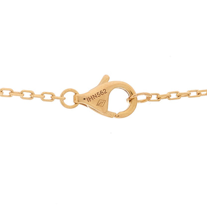 Cartier 18K Pink Gold Diamond Juste Un Clou Paved Pendant Necklace 4 of 6