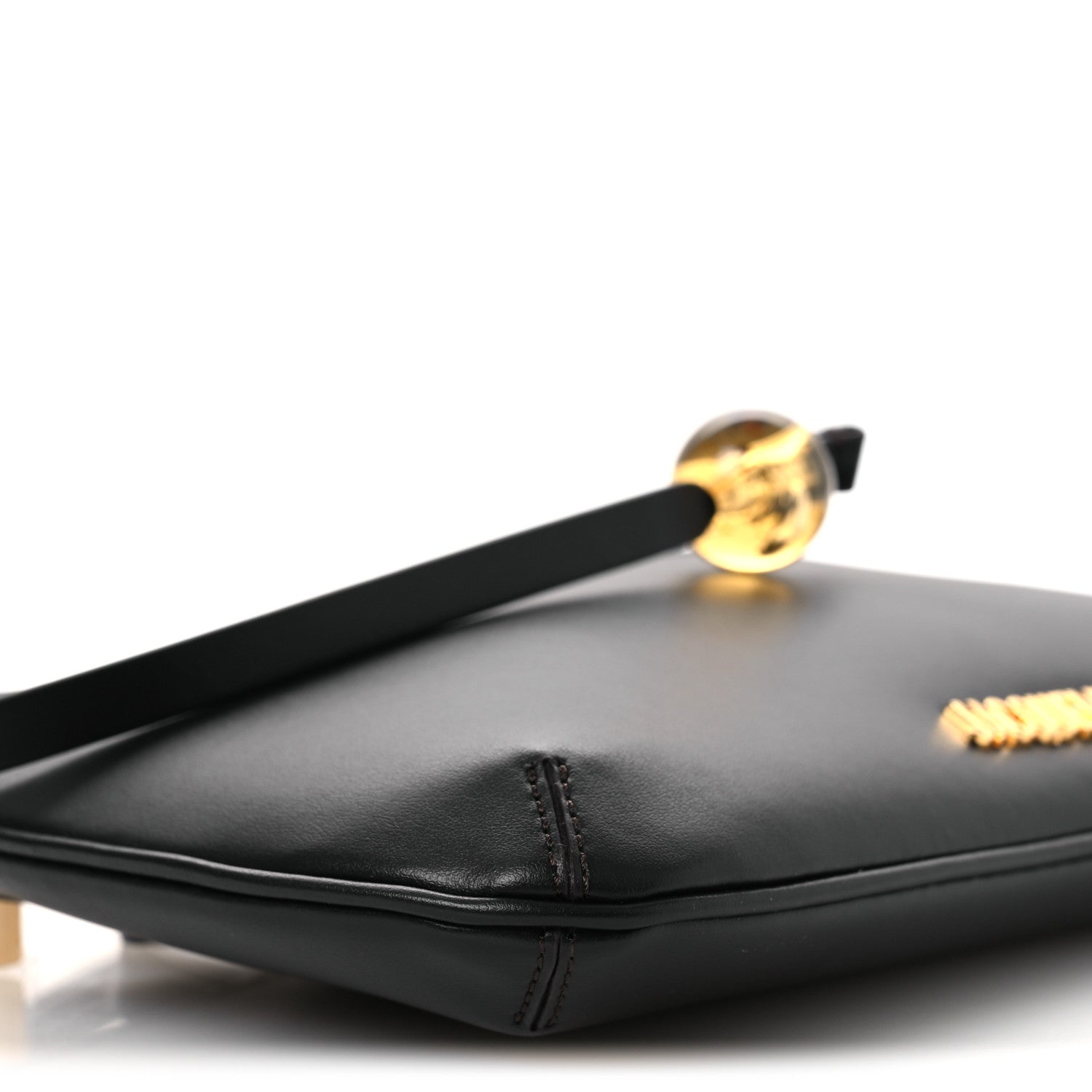 Jacquemus Smooth Calfskin Le Bisou Perle Black 9 of 11