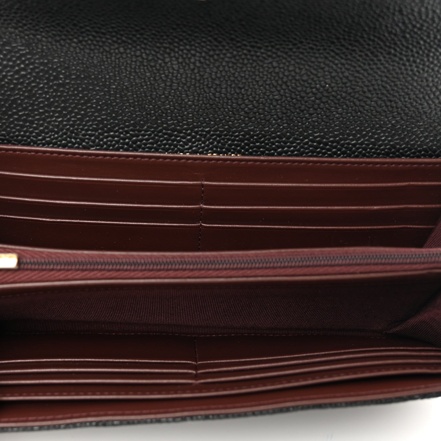 Chanel Caviar Quilted Large Flap Wallet Black 5 of 9