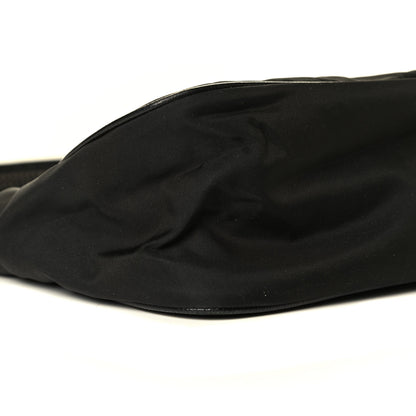 Prada Tessuto Nylon Saffiano Pochette Black 5 of 6
