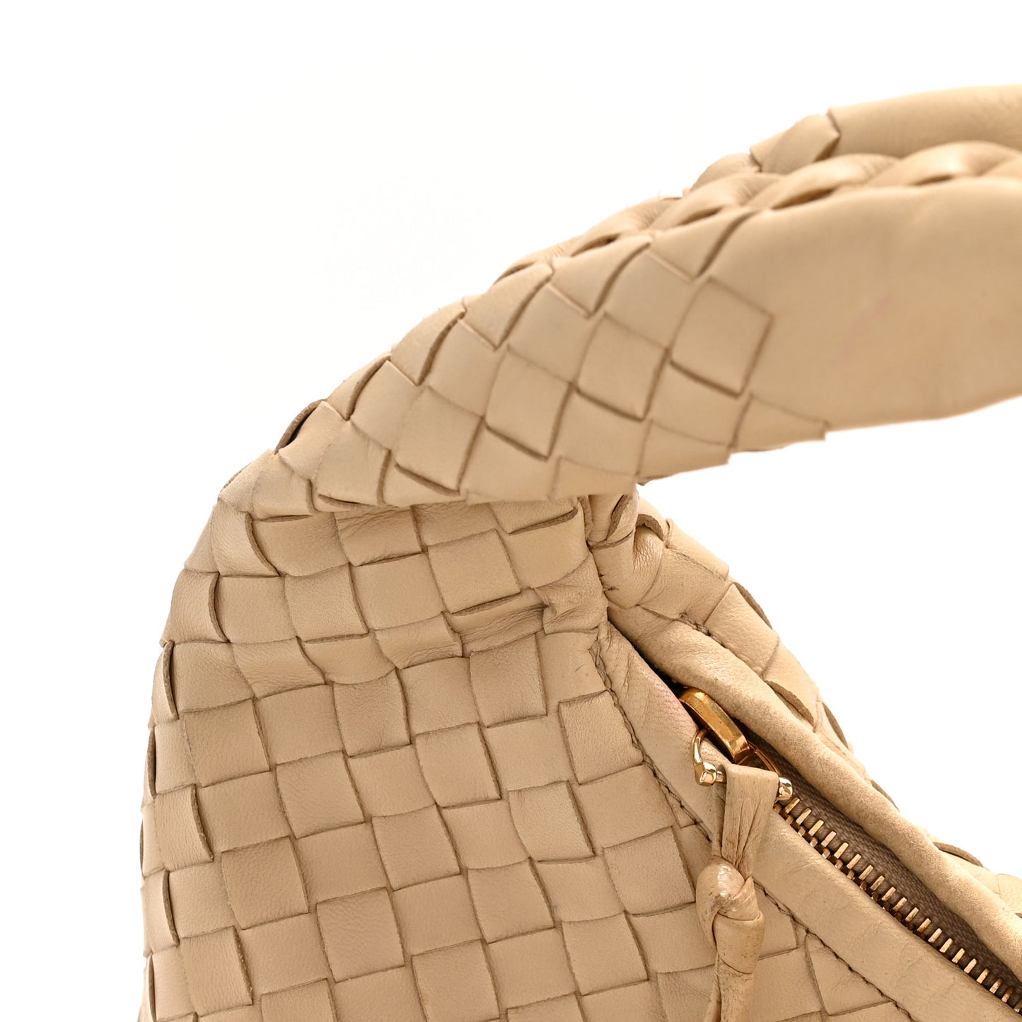Nappa Intrecciato Medium Veneta Hobo Banane