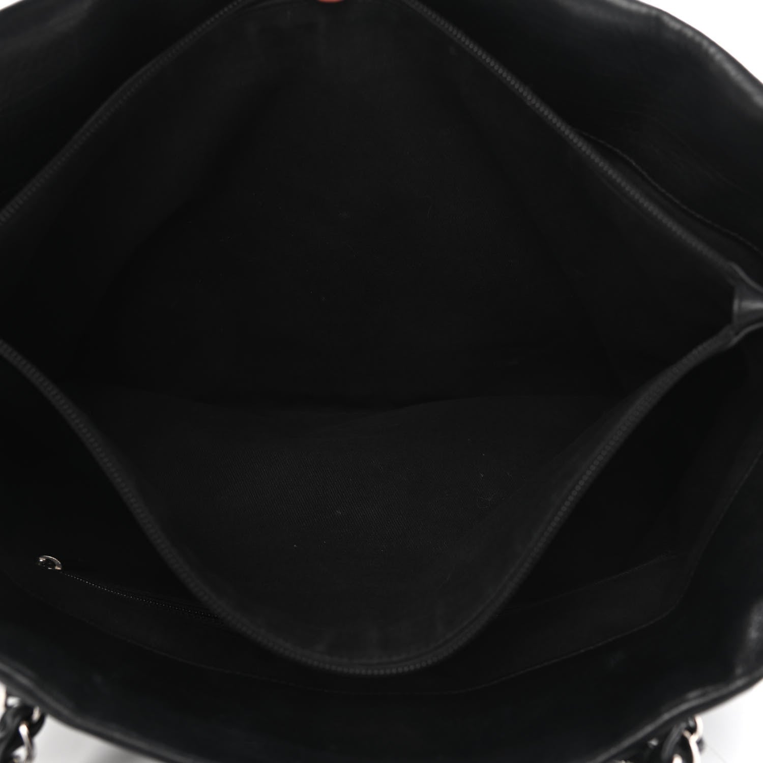 Chanel Calfskin Large Front Flap Tote Black 6 of 14