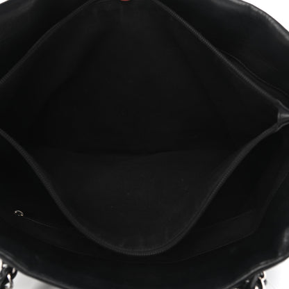 Chanel Calfskin Large Front Flap Tote Black 6 of 14