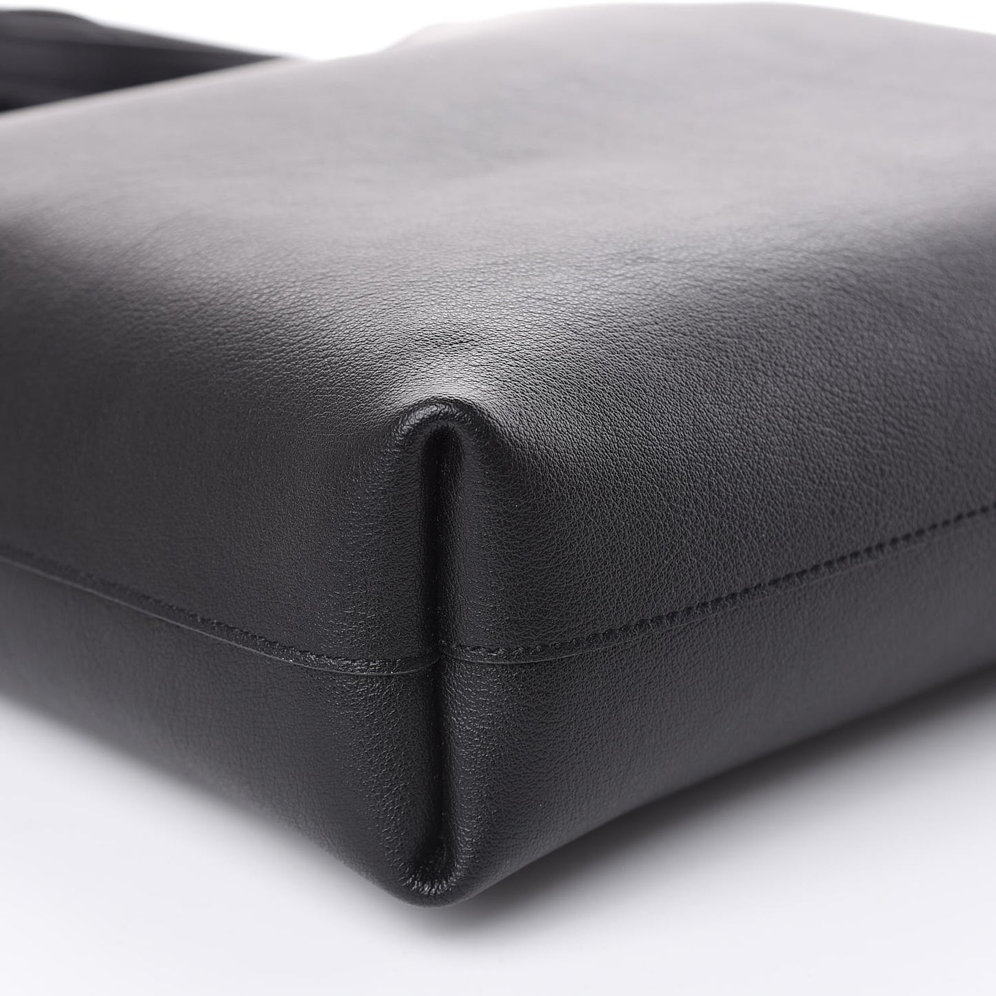 Calfskin Toy Shopping Tote Black