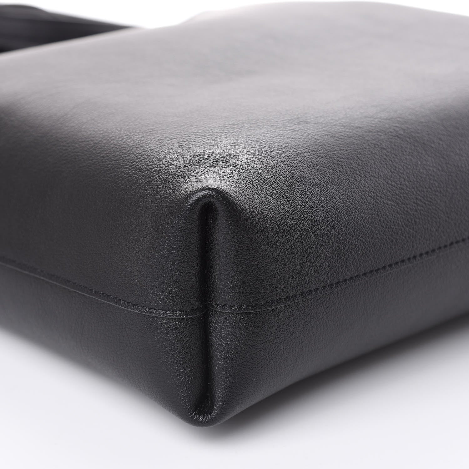 Saint Laurent Calfskin Toy Shopping Tote Black 7 of 9