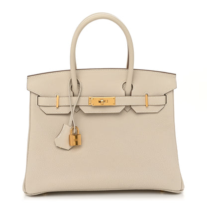 Hermes Togo Birkin 30 Craie 1 of 12
