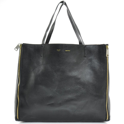 Celine Leather Gusset Cabas Black 1 of 9