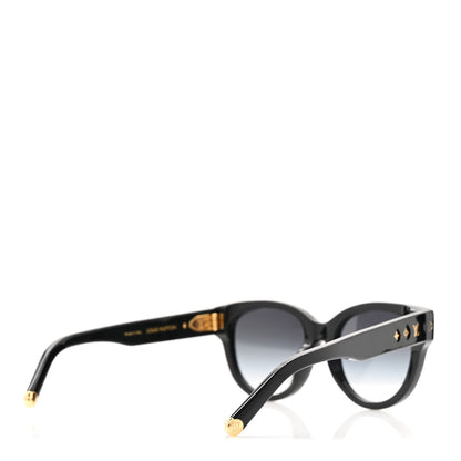Louis Vuitton Acetate My Monogram Square Sunglasses Z1526E Black 4 of 7