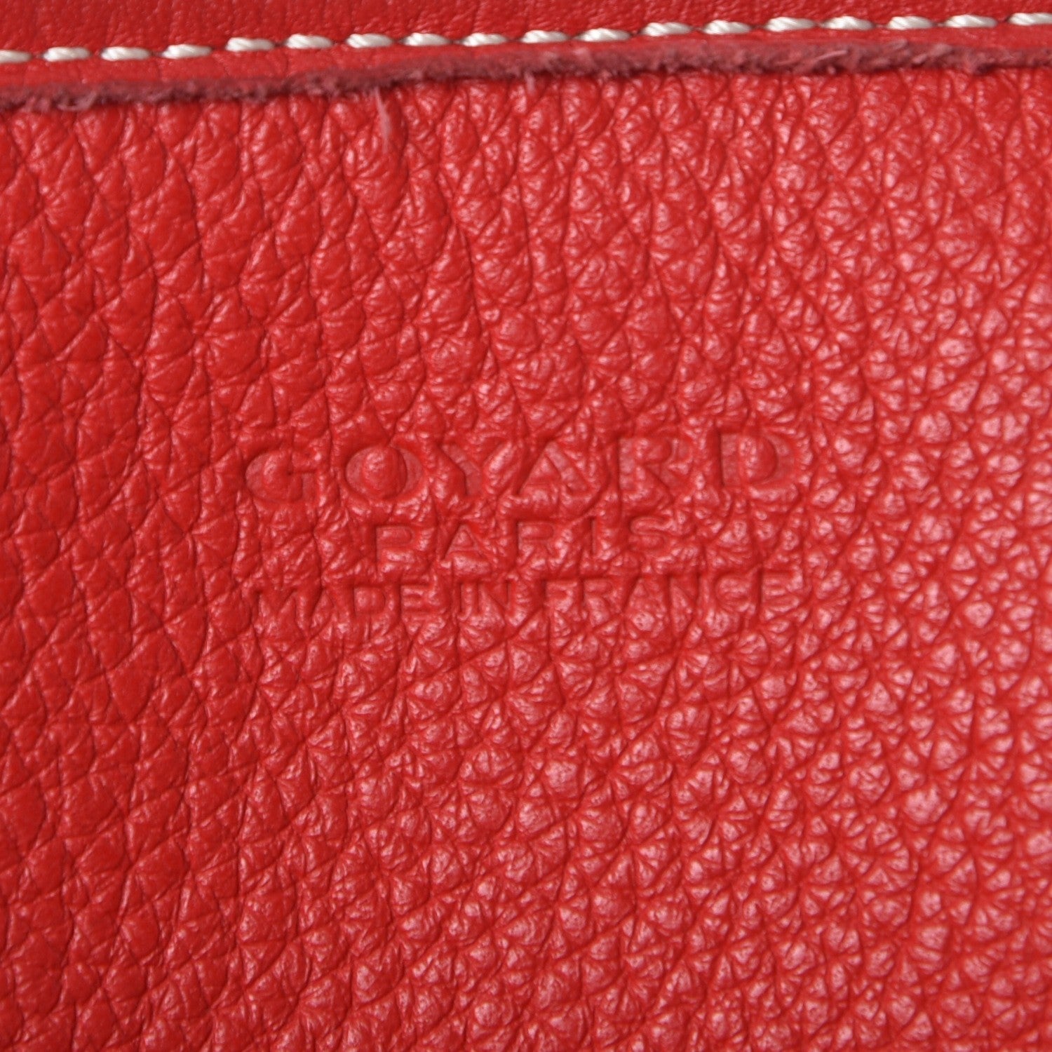 Goyard Goyardine Sac Hardy Pet Carrier PM Red 7 of 9