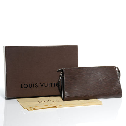 Louis Vuitton Epi Pochette Accessories Moka 5 of 8