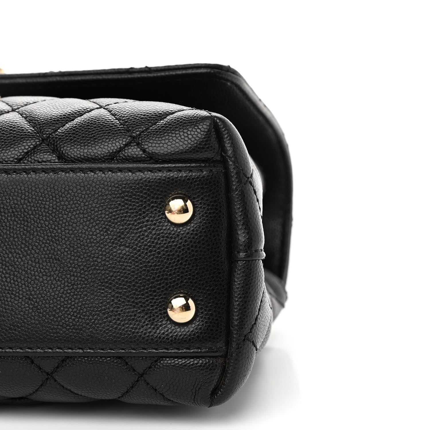Chanel Caviar Quilted Mini Coco Handle Flap Black 9 of 11