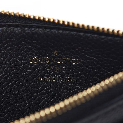 Louis Vuitton Empreinte Zipper Card Holder Black 6 of 8