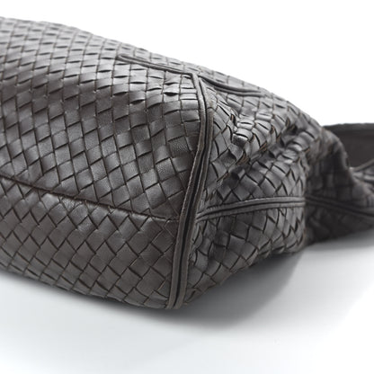 Bottega Veneta Nappa Intrecciato New Ball Hobo Ebano 7 of 9