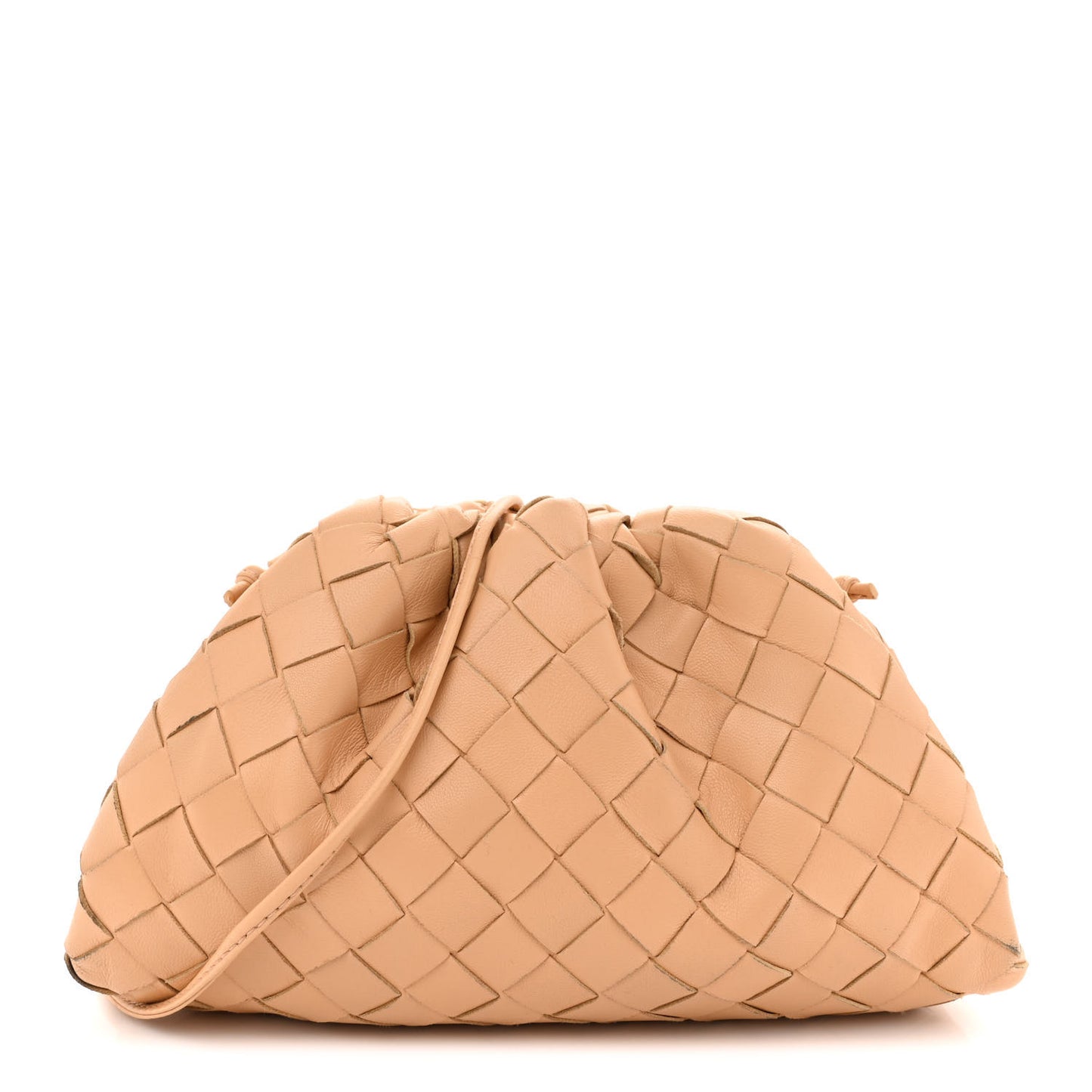 Nappa Intrecciato The Mini Pouch Almond