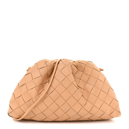 Bottega Veneta Nappa Intrecciato The Mini Pouch Almond 1 of 11