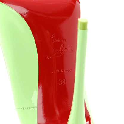 Christian Louboutin Patent So Kate 120 Pumps 38 Tropique 8 of 8