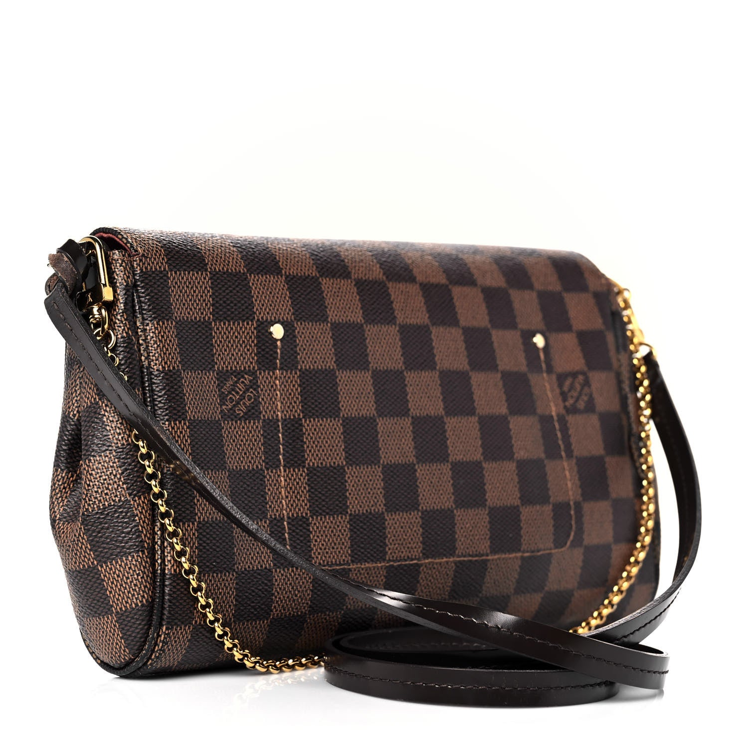 Louis Vuitton Damier Ebene Favorite MM 3 of 10