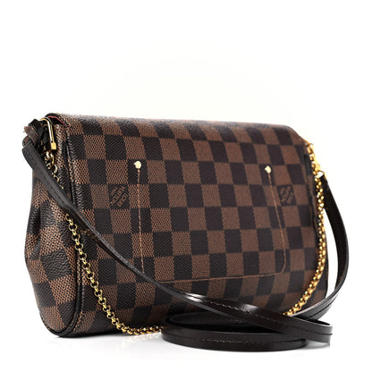 Louis Vuitton Damier Ebene Favorite MM 3 of 10