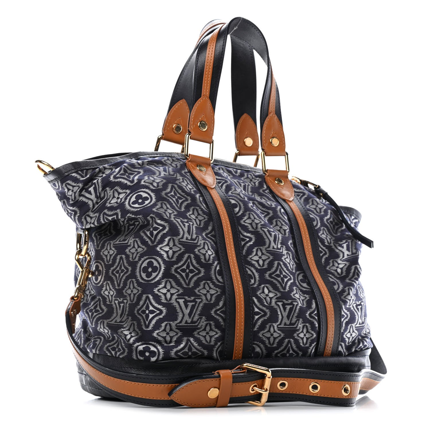 Louis Vuitton Jacquard Monogram Aviator Navy 2 of 4