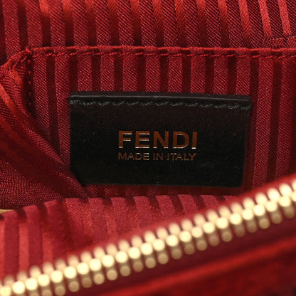 Fendi Vitello Elite Regular 2Jours Tote Rosso Scuro Ciliegia 6 of 12