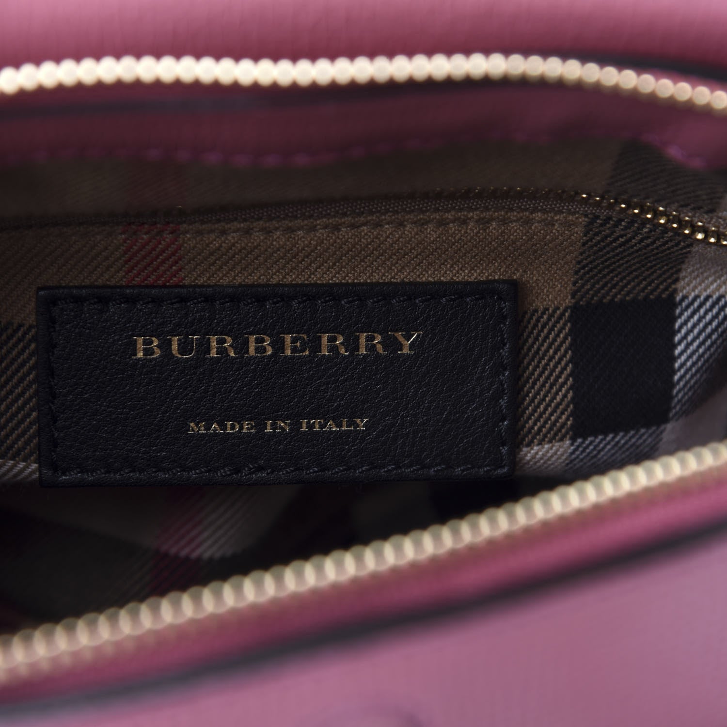 Burberry Derby Calfskin Small Milverton Satchel Mauve Pink 8 of 11